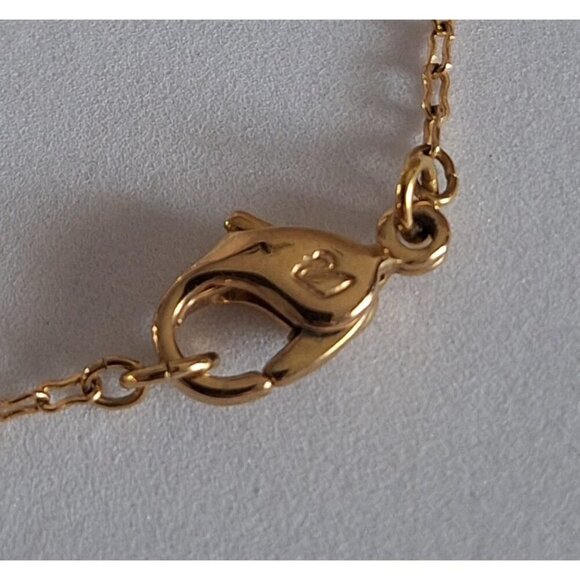 EUC Swarovski  Double Heart Bi-color Love Bracelet w/ Crystals - Picture 9 of 9